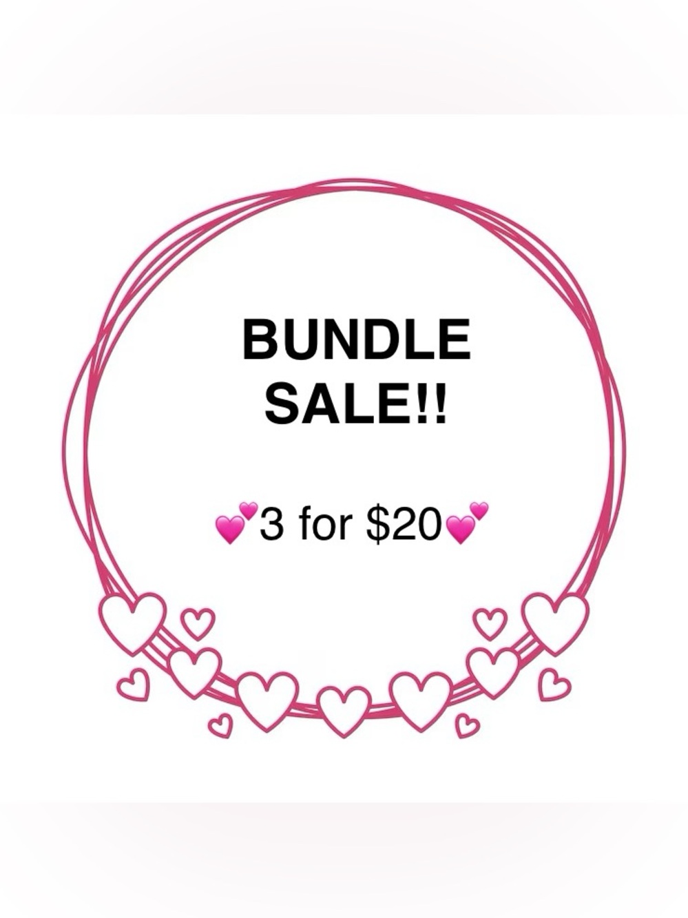 💕 BUNDLE SALE!! 💕